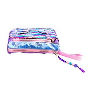 Christmas gift cute unicorn custom makeup bags cosmetic kids travel bag Handbags