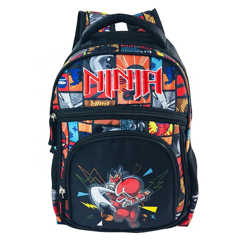 2020 Wholesale Popular Flashing lights backpack bag school cartoon kids backpack school bags