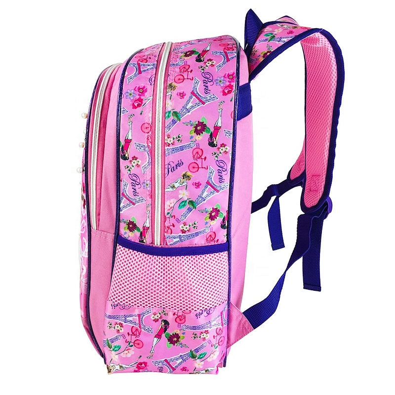 Wholesale Fashion Women Casual Daypack Pink Kid Backpack School book bag Girls Backpack
