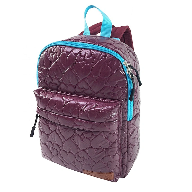 Wholesale quilted backpack waterproof kids school bags school book bag for girl