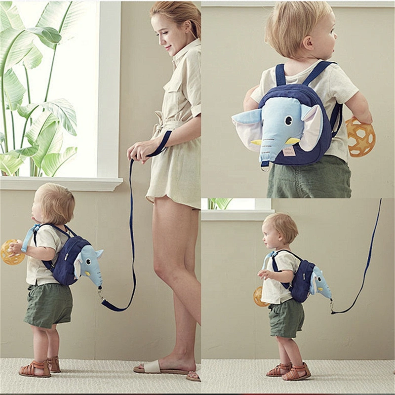 Backpack Baby Toddler Walking Safety Backpack Little Kids Travel Bag Harness Reins Anti Lost Cute Backpacks with safetyLeash
