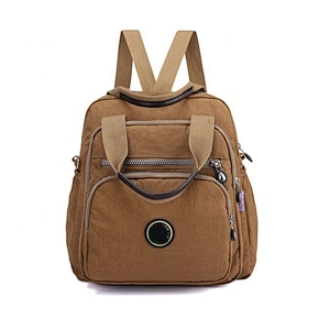 Water-Resistant Nappy Bag Diaper Bag Mommy Baby Backpack With Changing Pad