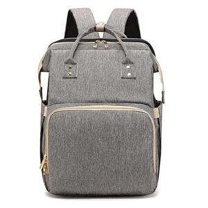 Multifunctional Custom Mommy Baby Diaper Bag Large Capacity Mummy Backpack Bags baby organizer Diaper bag bed for mothers