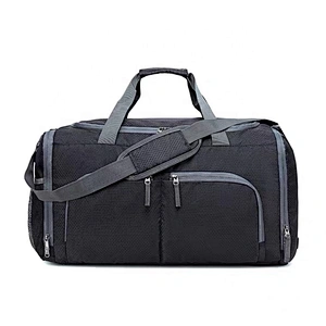 Wholesale Fashion Small Duffle Gym Sports Mens Travel Bag multi pocket sport foldable duffle bag for travel fitness gym