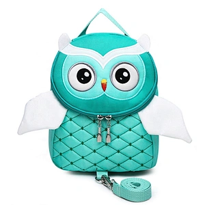 Cute cartoon backpack baby Anti lost baby toddler package kindergarten children toy bag Owl Kids School Backpack bag
