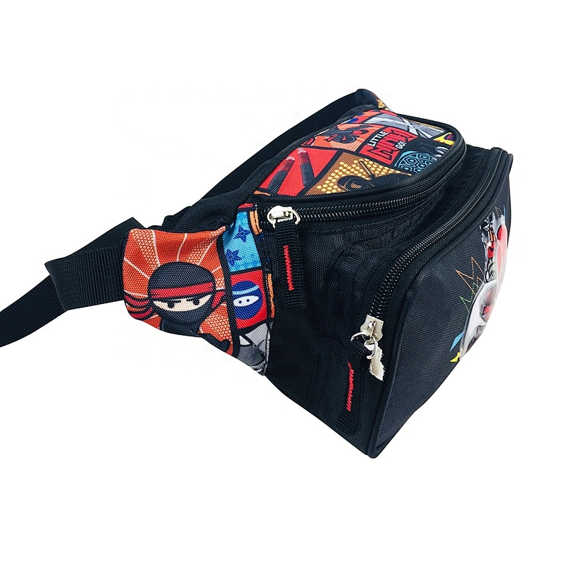 Custom Logo Waterproof  Chest Pouch Belt Bum Purse Fanny Pack Kids Waist Bag