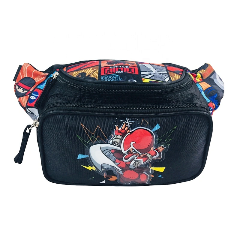 Custom Logo Waterproof  Chest Pouch Belt Bum Purse Fanny Pack Kids Waist Bag