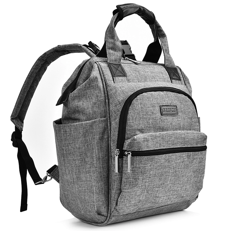 Fashion Mummy Maternity Bag Multi-function Diaper Bag Backpack Nappy Baby Bag with Stroller Straps for Baby Care