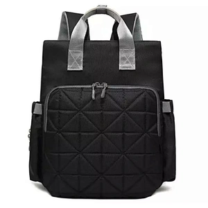 Amazon hot sale Travel Baby stylish embroidered Diaper Bag Nappy Changing maternity Mummy Backpack for outdoor with stroller