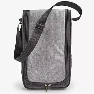 2 Bottle Wine Carrier Bag Tote Insulated Food Cooler bag picnic BOX wine cooler bag