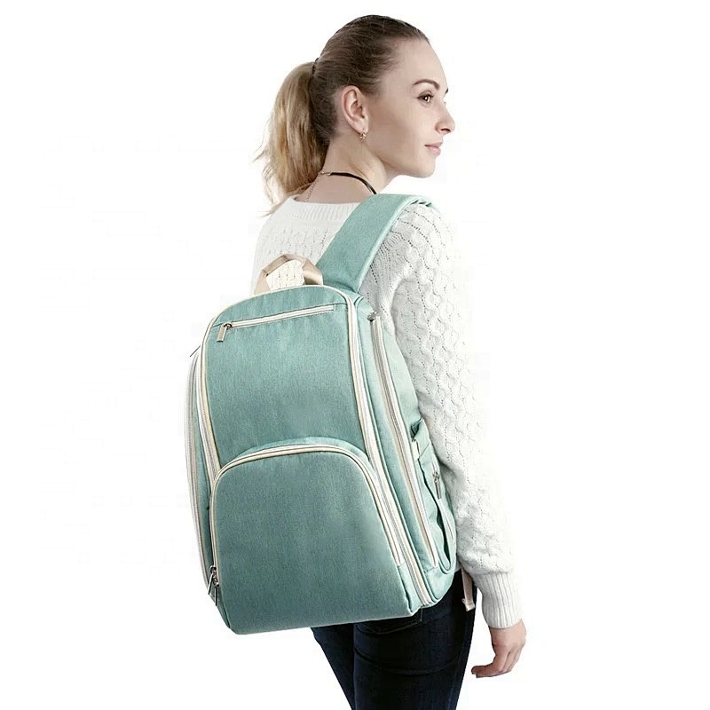 2020 hot sale outdoor portable travel fashion high quality mommy bag baby diaper bag backpack mochila panaleras for mothers