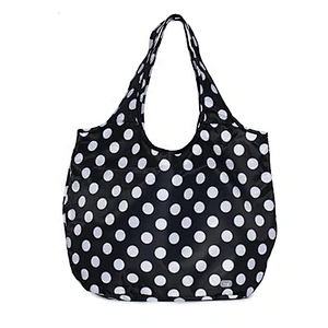 China factory Fashion Foldable Reusable Ripstop Nylon Polyester Shopping Bag