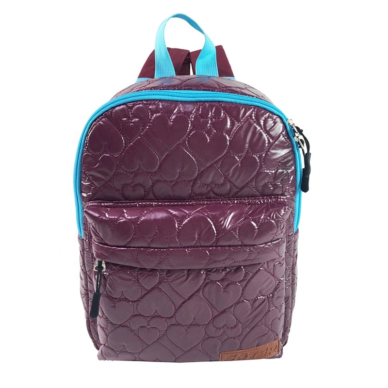 Wholesale quilted backpack waterproof kids school bags school book bag for girl