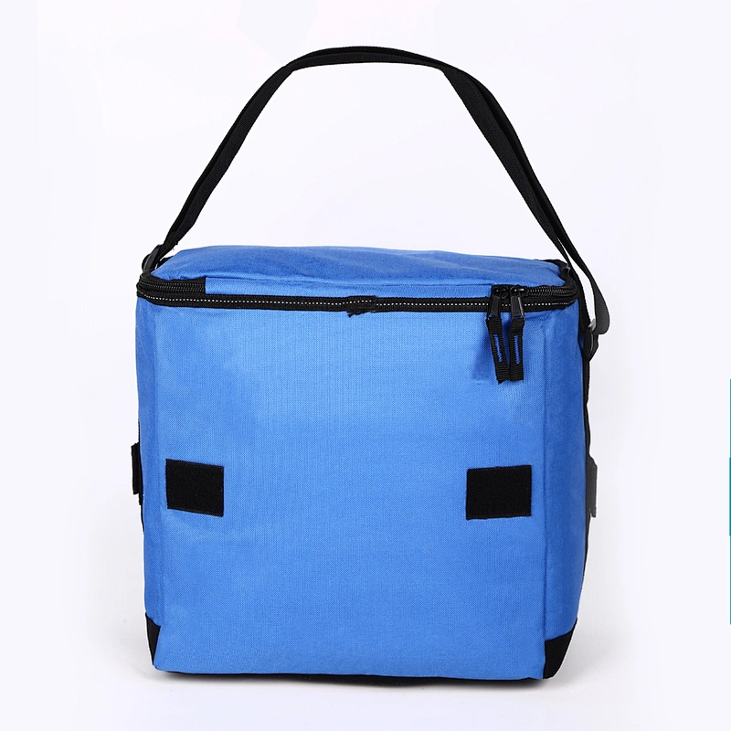 Freezable Best Quality Insulated Zip Closure Foldable Tote Lunch Cooler Bag