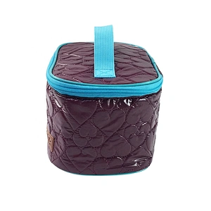 Wholesale quilted Custom Travel Makeup Cosmetic Bag Bathroom Storage Carry Case