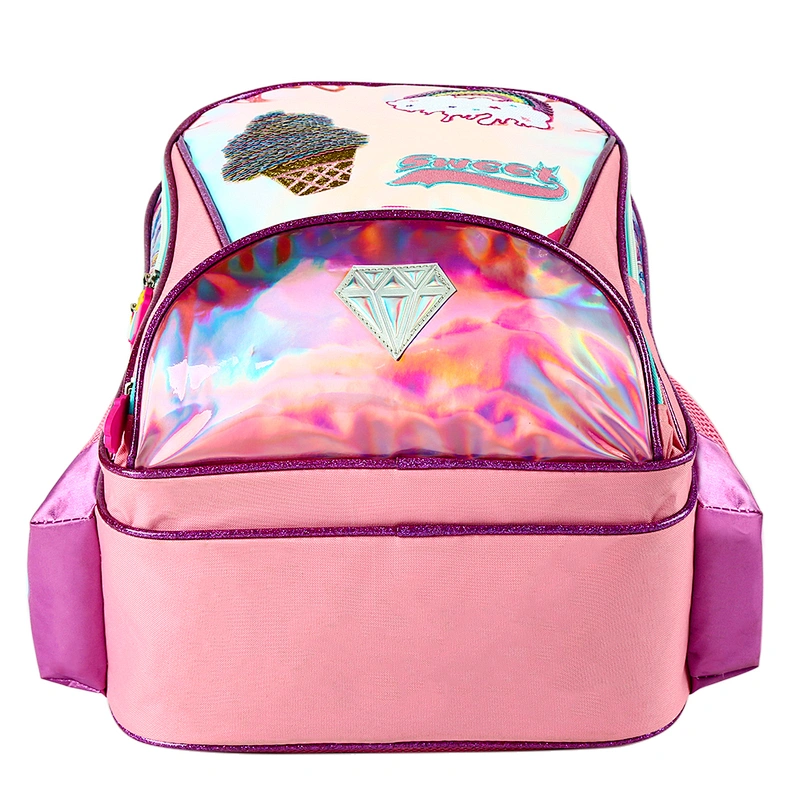 New Design Fashionable Waterproof Mini Casual Women School Bag Pink Girls College Backpack