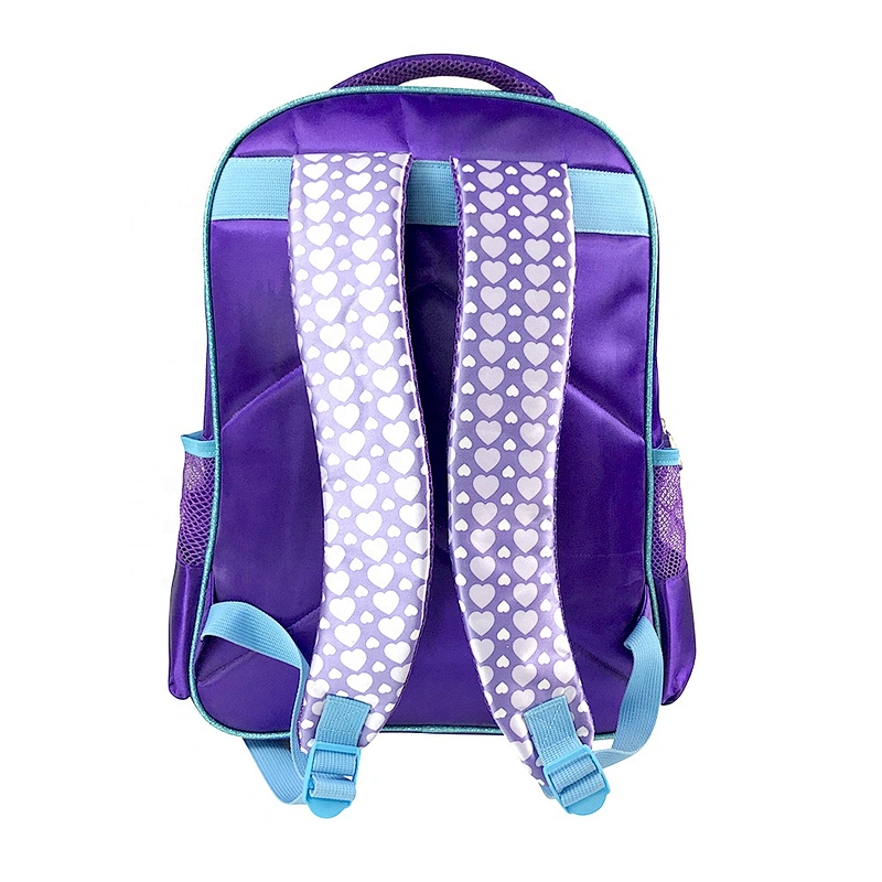 wholesale leather New design fancy cute pvc backpack students children kids school bags for girls kids school