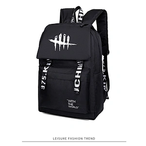Back Bag Pack Fashion Man Backpack, Black Backpack For Man luminous The large capacity