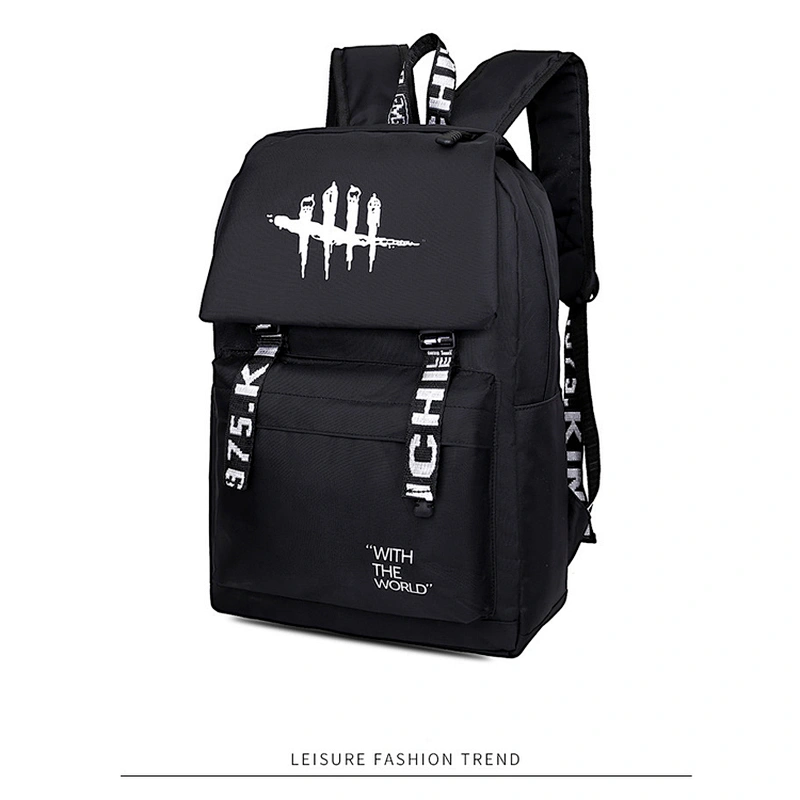 Back Bag Pack Fashion Man Backpack, Black Backpack For Man luminous The large capacity