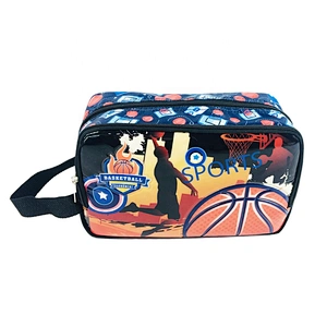 High quality Custom Logo Polyester Sports Shoe Bag Basketball Soccer printing Golf Shoe Bag Travel for school kids
