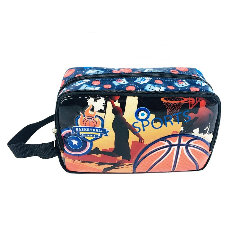 High quality Custom Logo Polyester Sports Shoe Bag Basketball Soccer printing Golf Shoe Bag Travel for school kids