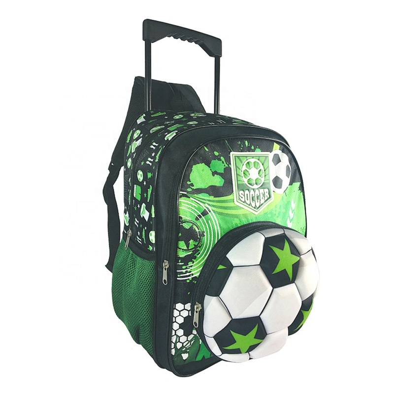 Back to school Soccer trolley bags  kids bags for teenagers Stylish Trendy backpack boys