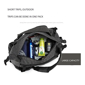 Best dry wet depart with shoes compartment Convertible Backpack Zippered Duffel Bag Custom Shoulder Bag