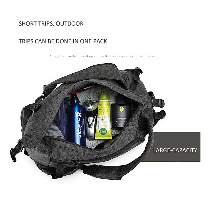 Best dry wet depart with shoes compartment Convertible Backpack Zippered Duffel Bag Custom Shoulder Bag