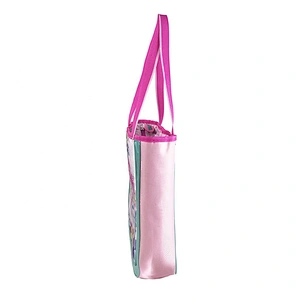 OEM Lady Girls Fashion school Customized Logo Style Hand bag tote bags with custom printed logo tote bag polyester