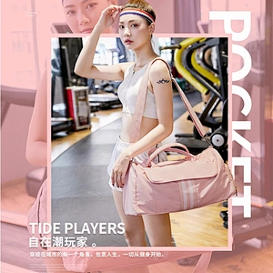 2020 New High Quality Nylon Custom Waterproof Gym Bag Compartment sport womens Yoga Outdoor Duffle Bag