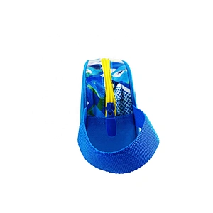 wholesale hot sell Cute Simple melange soccer students Packing cute kids School Office Pencil Pouch Case Bag for school boy