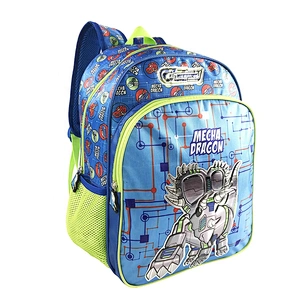 OEM/ODM High quality waterproof mochilas cartoon robot children kids backpacks school bags kids studentS bookbags