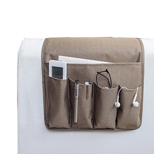 2020 electric wires felt multifunction Multi pockets sofa storage bag organizer container hanging bag storage bedside organizer