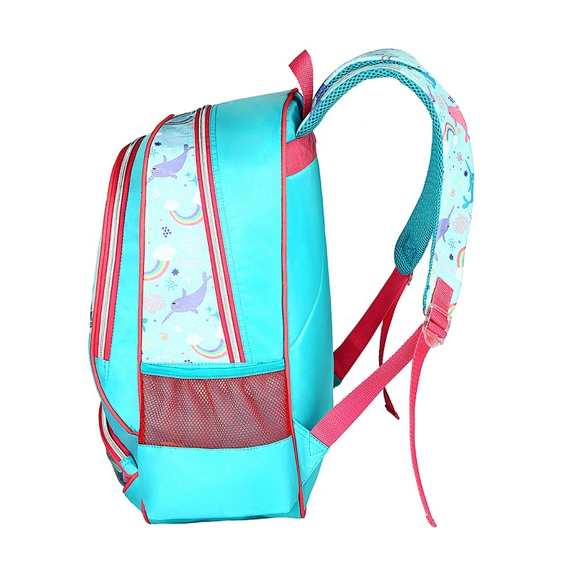 New design Cheap Funny kids backpack with whale primary school students backpacks school bags for children