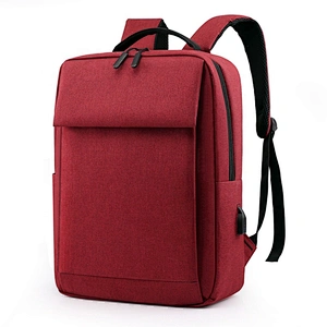Small MOQ Water-Resistant Travel Leather PU Backpack for Men Business Laptop Backpack Computer Bagpack