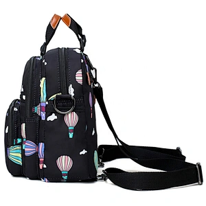 Fashion Multifunctional Large Capacity Backpack Trendy Baby Bag Leisure Travel Diaper Bag With Bassinet Mommy Baby Diapers Bag
