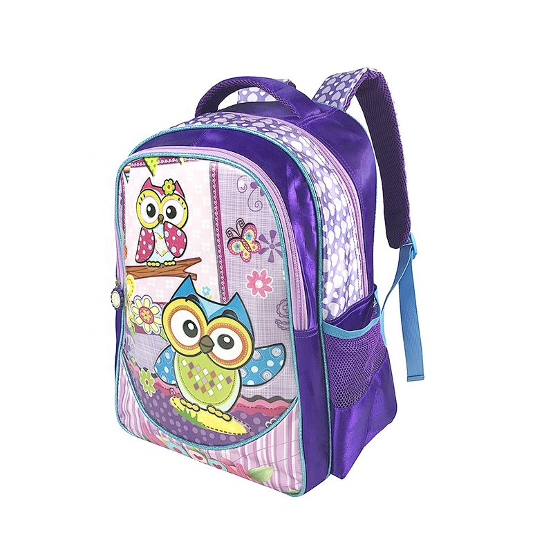 wholesale leather New design fancy cute pvc backpack students children kids school bags for girls kids school