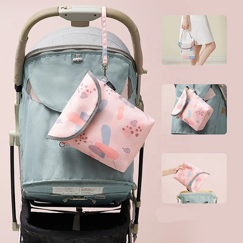 Crib hanging bag Baby waterproof dustproof  hanging basket nappy bag diaper bag