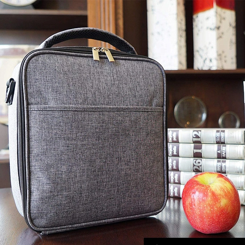 outdoor with lunch or pizza durable Ice Cooler Insulated Aluminium lunch bag