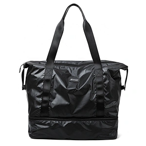 Low MOQ Best selling custom logo printing letter travel duffel bag portable gym sport bag for men outdoor travelling bag