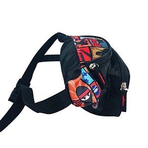 Custom Logo Waterproof  Chest Pouch Belt Bum Purse Fanny Pack Kids Waist Bag