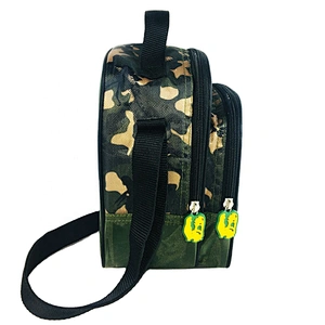 Dinosaur Insulated Lunch Bag For Kids Lunch Box Tote Bag Kids School Food delivery smell proof bag with messenger belt