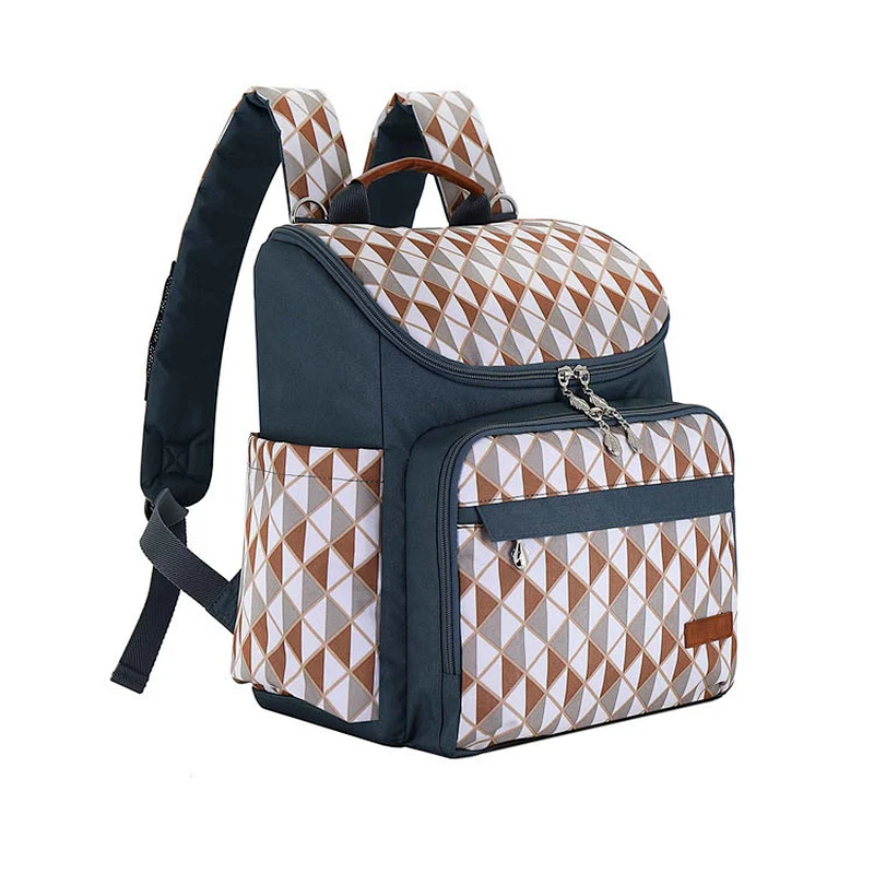 Waterproof Diaper Bag Multifunction Stylish Travel Backpack Maternity Nappy Bag  baby changing bag with insulated pouch