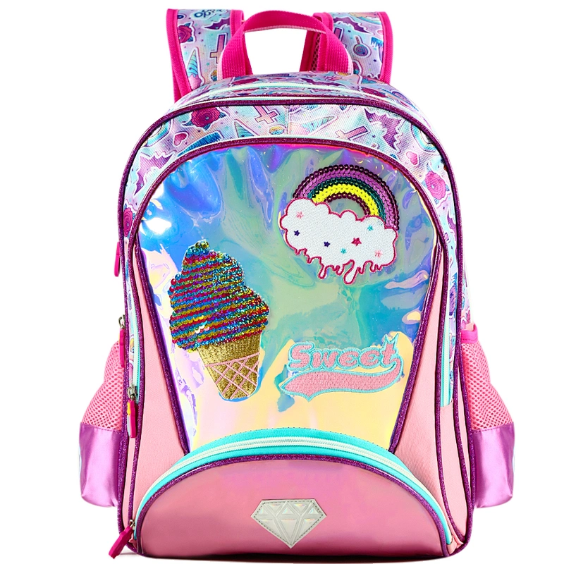 New Design Fashionable Waterproof Mini Casual Women School Bag Pink Girls College Backpack