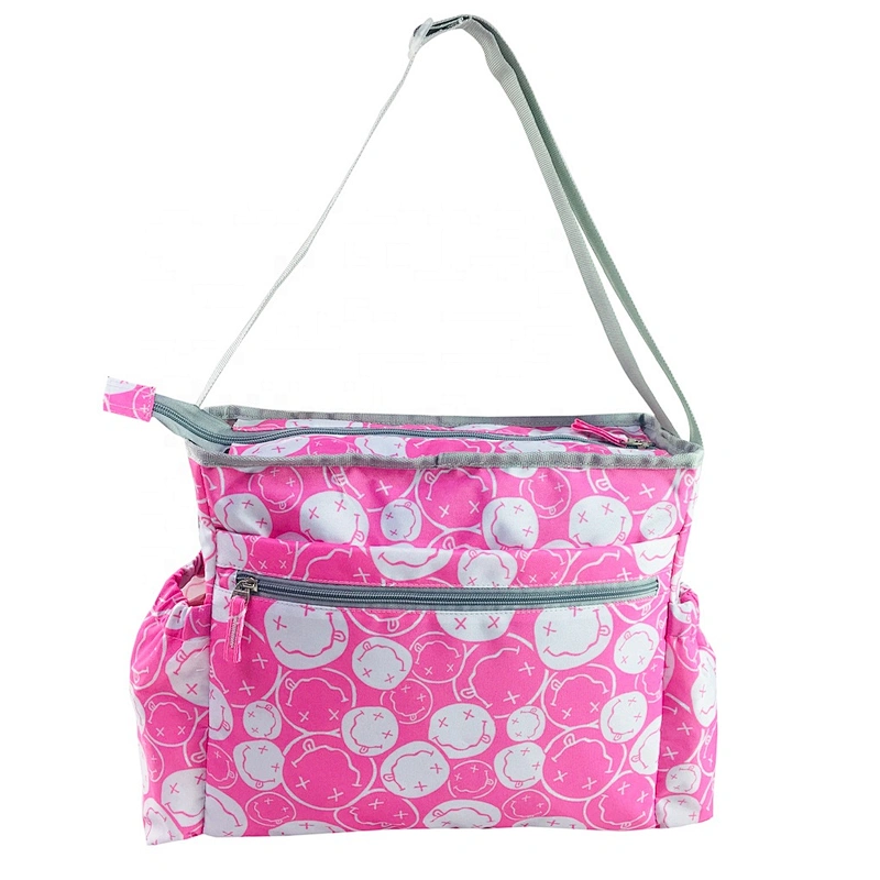 Factory OEM Waterproof Baby Tote Adult Baby Diaper Bag Nappy Diaper Bag Mama Bag  mochila panalera With Diaper Changing Mat