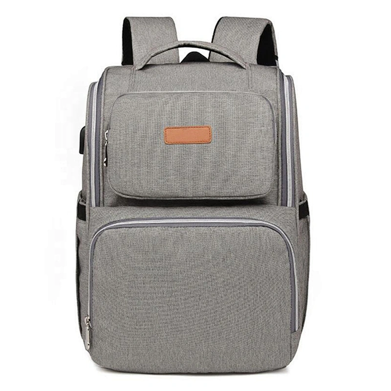 Wholesale Portable Travel Mother care baby mochila panalera diaper stroller bags Diaper backpack with USB Charging port