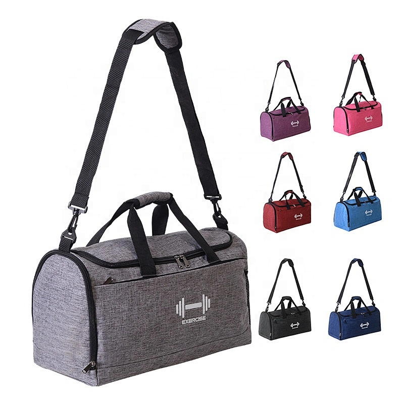 2020 Custom logo travelling Outdoor Sport Gym Bag lightweight Travel Golf duffle bag with wet pocket carry on shoes compartment
