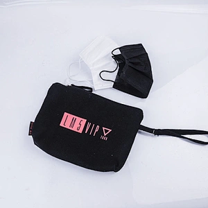 Dustproof anti-pollution sealing facemasks storage bag masking storage Bag masked temporary storage clip