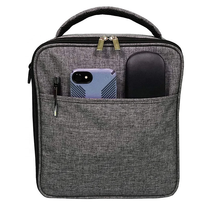outdoor with lunch or pizza durable Ice Cooler Insulated Aluminium lunch bag