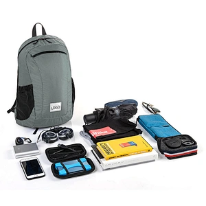 Low MOQ Portable backpack foldable lightweight waterproof travel bag camping hiking backpack